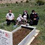 Şehit annesinin isteğini jandarma yerine getirdi