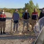 Van'da kaçak avlanılan 530 kilo inci kefali ele geçirildi