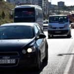 43 ilin geçiş noktasında trafik yoğunluğu