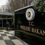 Dışişleri Bakanlığı'ndan ABD'ye sert tepki!