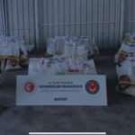 İskenderun Limanı'nda 1072,6 kilo 'Captagon' hapı ele geçirildi