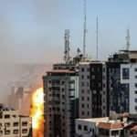 İsrail'in Gazze'de yıktığı 13 katlı binanın sahibi UCM'ye başvurdu