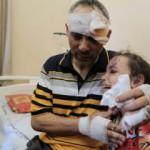 Terör devletinin anne ve 4 kardeşini şehit ettiği 6 yaşındaki Suzi babasına kavuştu