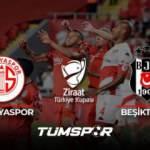 ZTK Antalyaspor Beşiktaş maçı geniş özeti ve golleri (A Spor) Kara Kartal'dan 3 günde 2 kupa!