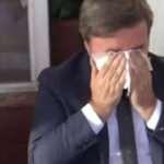 Aksaray Vali'sinin g&ouml;zyaşları! K&uuml;sleri barıştırdı, ağladı