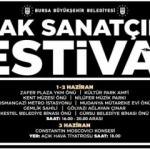 Bursa'da sokak sanatçıları festivali başlıyor!