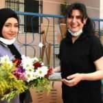 Kahramanmaraş'ta şehidin kızına s&uuml;rpriz!