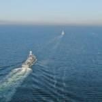 T&uuml;rkiye&rsquo;nin savaş gemileri birer birer denize a&ccedil;ıldı! DENİZKURDU-2021 başladı...