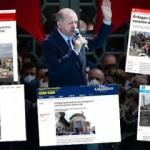 Uluslararası basın Taksim Cami'nin açılışından rahatsız oldu