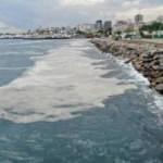 Bostancı Sahili’nde deniz salyası yoğunluğu su altı kamerasıyla görüntülendi