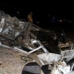 Muğla'da iki otomobil kafa kafaya çarpıştı: 1 ölü, 4 yaralı