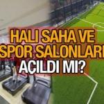 Spor salonları ve halı sahalar açıldı mı? Fitness salonlarının faaliyetlere tekrar başlaması...
