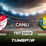 Türkiye Moldova maçı canlı izle! TRT Spor Türkiye Moldova hazırlık maçı canlı skor takip!