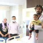 Kabızlık şikayeti olan 11 aylık Esma bebeğin mesanesinde 2 santimlik taş çıktı