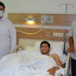 Şanlıurfa'da 22 yaşındaki gencin parçalanan eli ameliyatla dikildi