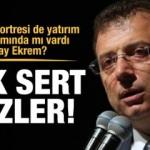 Fatih’in portresi de yatırım programında mı vardı, Bay Ekrem?