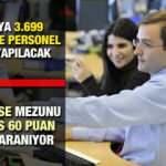 Kamuya En Az Lise Mezunu ve 60 KPSS Puan İle Personel ve Memur Alım İlanı! Güncel Kamu ilanları (2021)