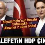 Millet İttifakı seçim stratejisinde ikilem yaşarken Akşener’in aldığı pozisyon