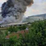 &Ccedil;atalca&rsquo;da b&uuml;y&uuml;k fabrika yangını