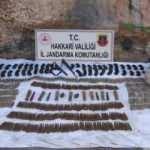 &Ccedil;ukurca kırsalında silah ve m&uuml;himmat ele ge&ccedil;irildi