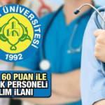 KPSS 60 Puan İle Hemşire, Ebe, Fizyoterapist, Psikolog, Alımı! Başvurular için bugün son...