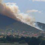 Denizli'de yerleşim yerleri yakınında korkutan yangın!