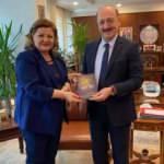 Tenzile Rüstemhanlı Bakan Vedat Bilgin'le görüştü