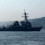  USS Laboon İstanbul Boğazı'ndan geçti