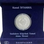 Satışa sunuldu! Kanal İstanbul için hatıra parası