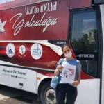 Sakarya'da otobüsle mahalle mahalle gezip Mehmet Akif'i anlatıyorlar