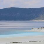 Salda Gölü'nde Beyaz Adalar eski haline geri döndü