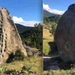 Şaşırtan g&ouml;r&uuml;nt&uuml;! 21 basamaklı kaya