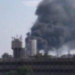 Şam'da b&uuml;y&uuml;k yangın