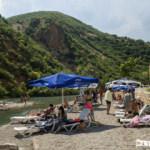 Tabiat harikası Tunceli'de doğal plajlar tatilcileri ağırlıyor