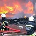 Tekirdağ'da fabrikada büyük yangın! Ekipler bölgede