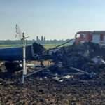 Ukrayna'da helikopter düştü