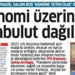 20 Temmuz Salı Gazete manşetleri - Ekonomi üzerindeki karabulut dağılıyor