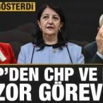 HDP’den CHP ve İYİ Parti’ye zor görev