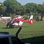 İzmir'de ambulans helikopter yeni doğan bebek için havalandı