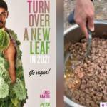 Vegan dergisinde gençlere 'Et yemeyin' diyen FETÖ'cü Enes Kanter, kavurma pişirdi