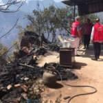 Adana’da yangında zarar görenlere destek