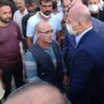 İçişleri Bakanı Soylu’dan katledilen ailenin yakınlarına taziye ziyareti