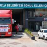 Tuzla'dan Manavgat'a yardım tırları ve su tankerleri yola çıktı