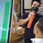 Gaziantep'te bir berber traş ettiği her kişi için 1 fidan bağışlıyor