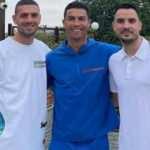 Ronaldo'dan, Merih Demiral'a veda ziyareti!