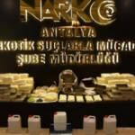 Antalya'da 3,3 milyon kullanımlık uyuşturucu ele ge&ccedil;irildi