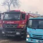 Beyoğlu Belediyesi ekipleri yangınla mücadele için Manavgat’ta