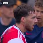 Feyenoord-Atletico Madrid maçında kavga! Orkun Kökçü...