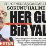 Kılıçdaroğlu'ndan her güne bir yalan! 5 Ağustos perşembe 2021 gazete manşetleri