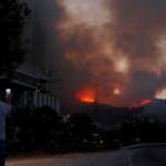 Alevler termik santrale sıçradı! İlk görüntüler